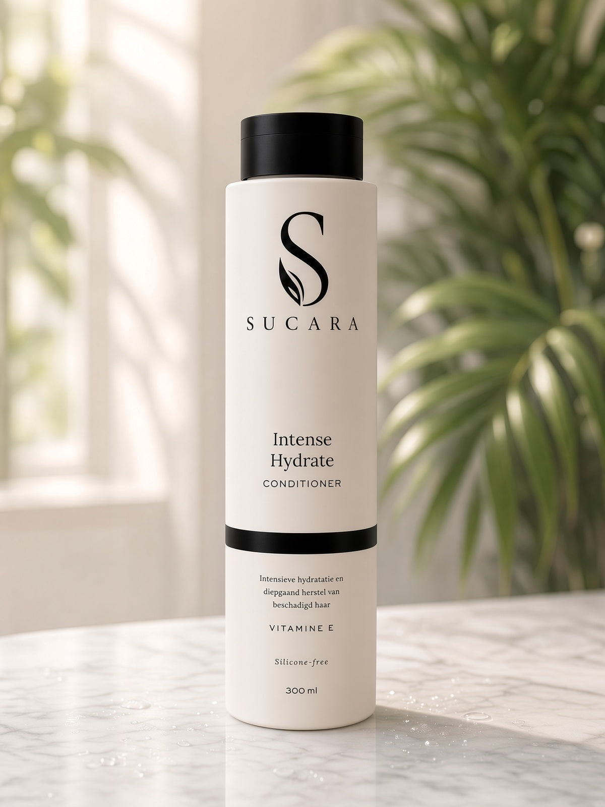 SUCARA Intense Hydrate Conditioner 300 ml met vitamine E en zonder siliconen 